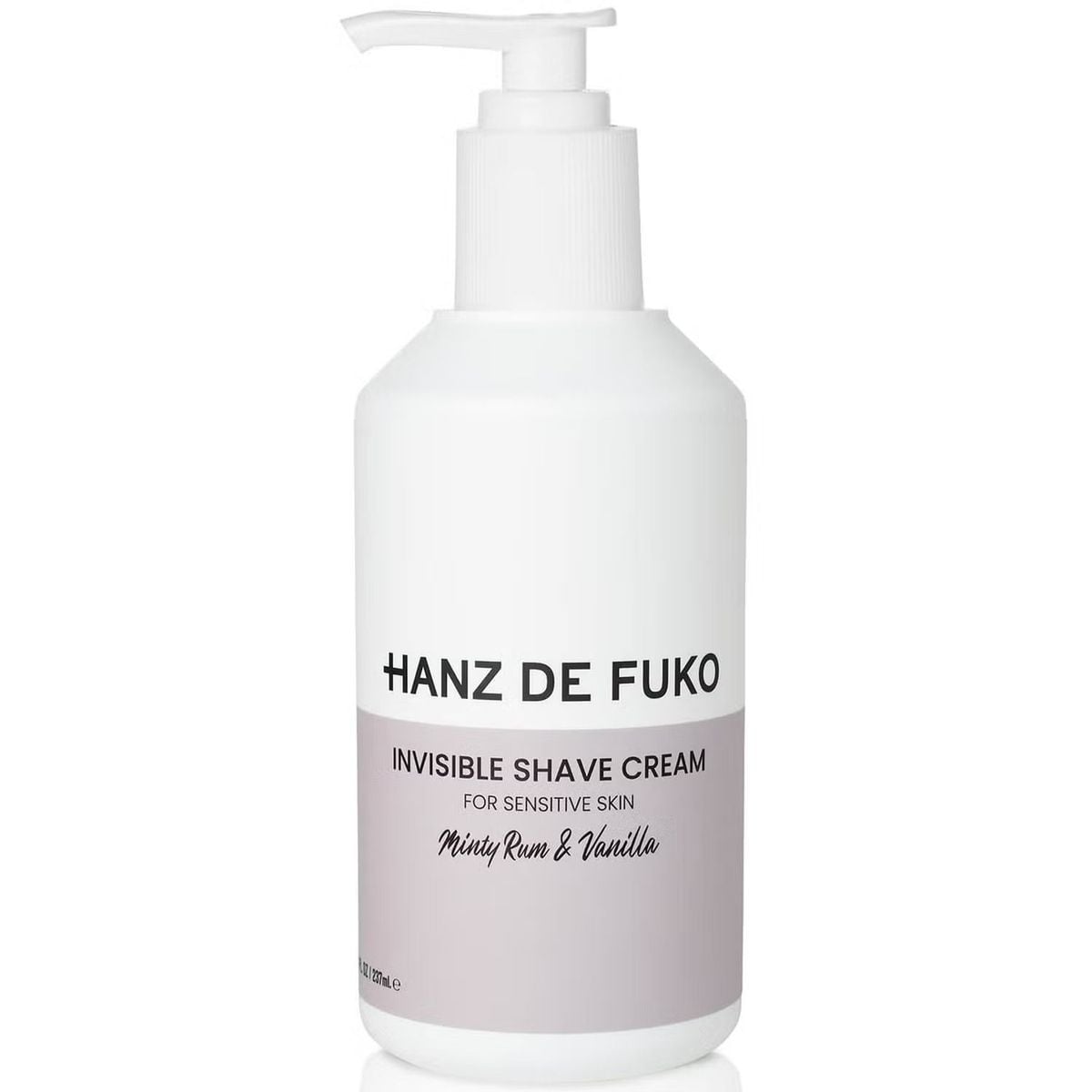 HANZ DE FUKO INVISIBLE SHAVE CREAM