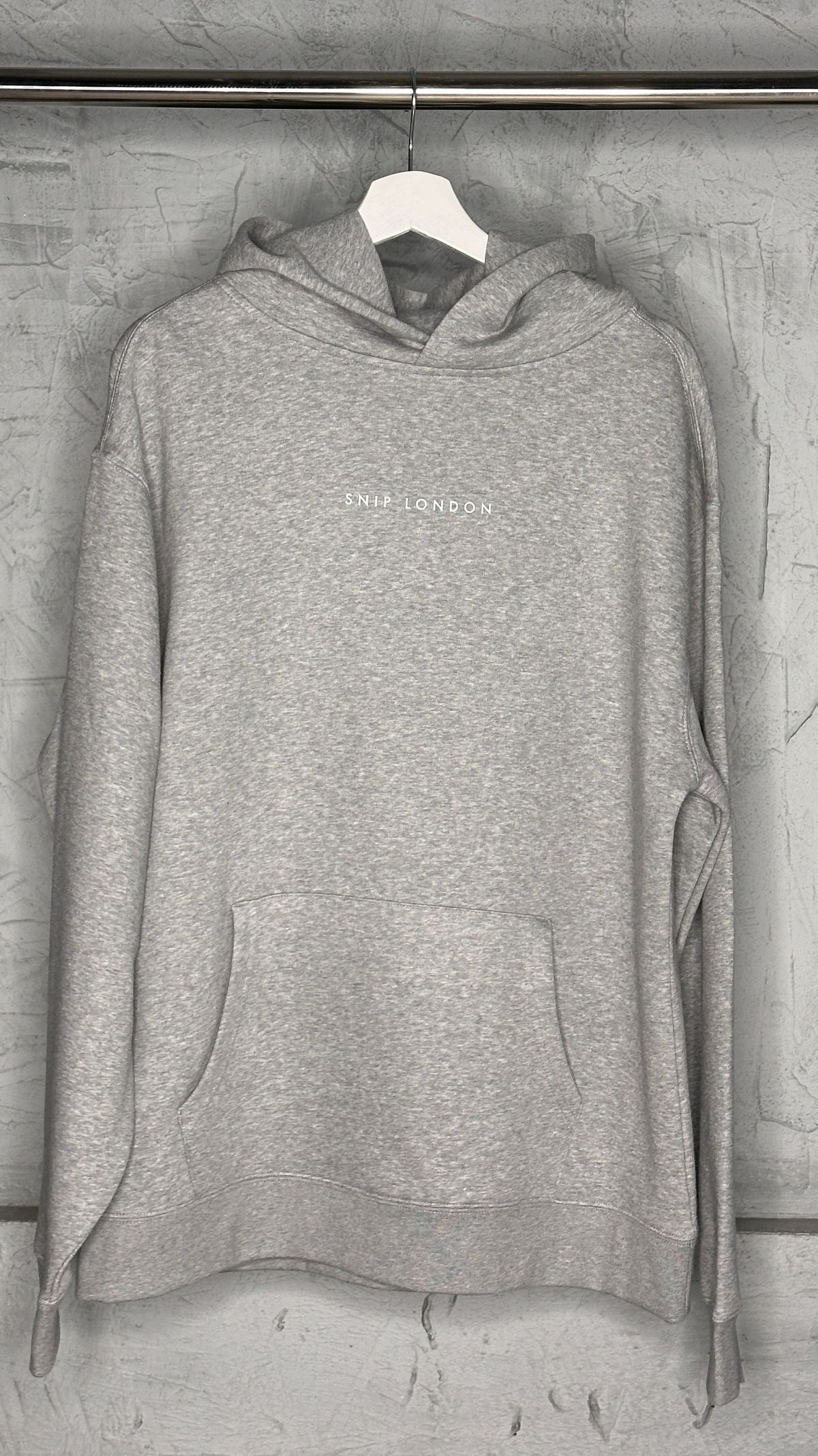 SNIP LDN OVERSIZED HOODY GREY