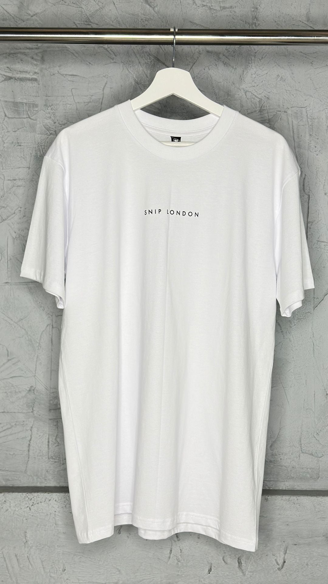 SNIP LDN OVERSIZED TEE WHITE